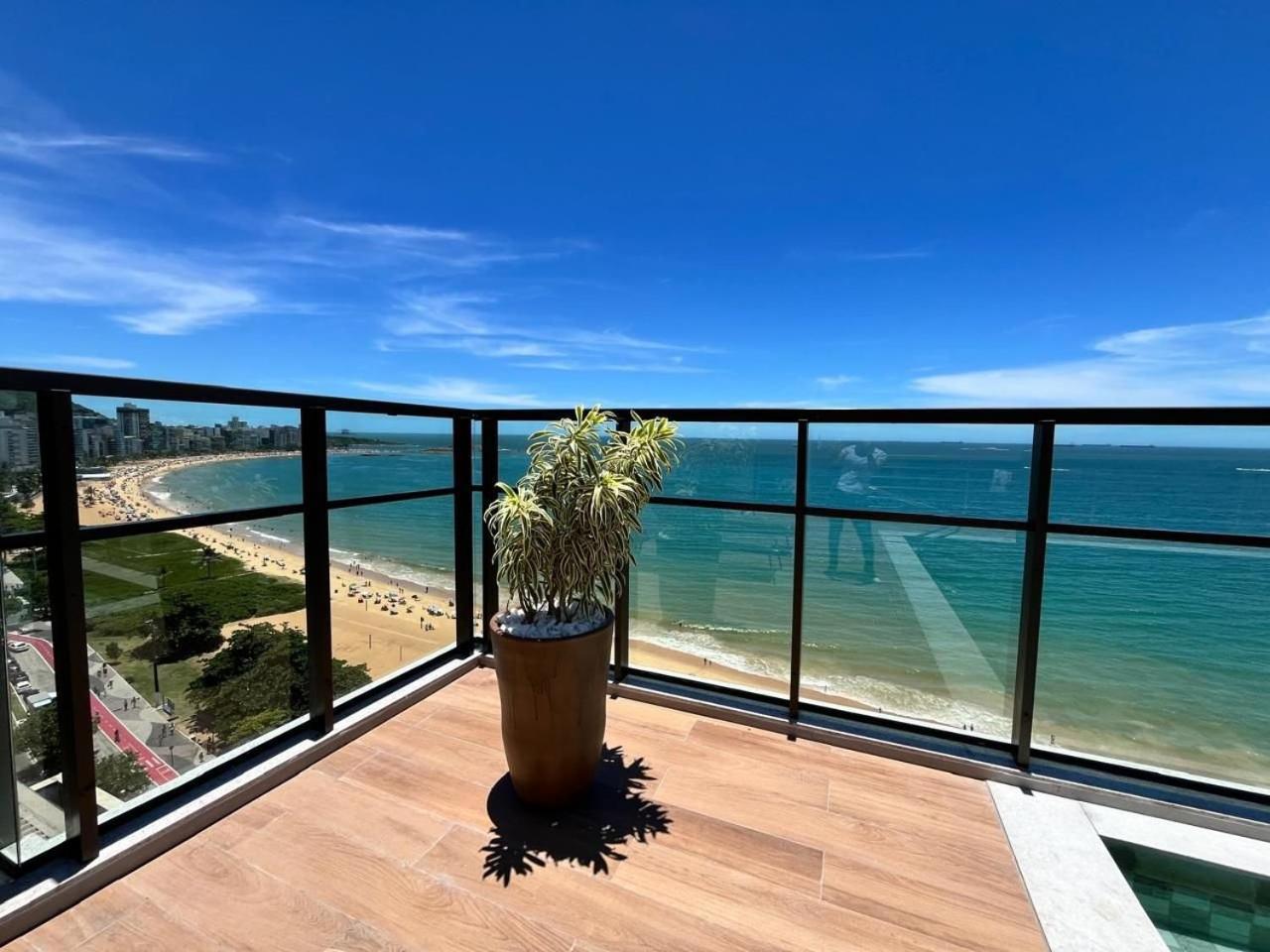 Vista para toda a PRAIA! Vila Velha (Espirito Santo) Exterior foto